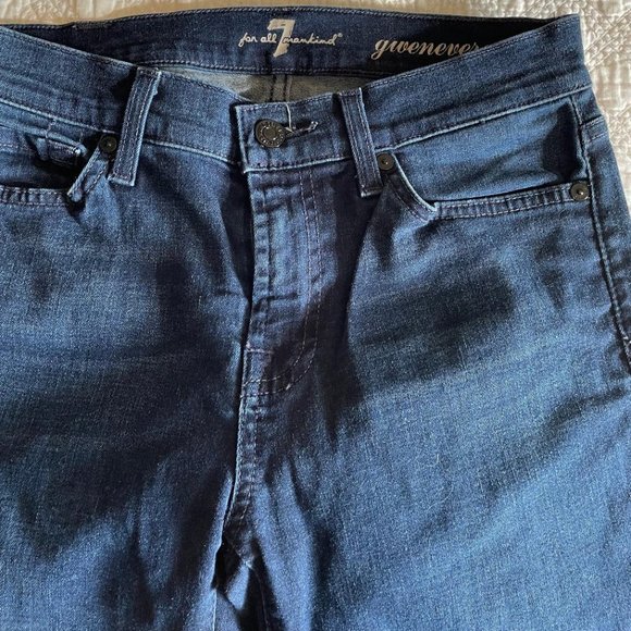 7 For All Mankind Logo Tag Women's Gwenevere Jeans. - Picture 1 of 3